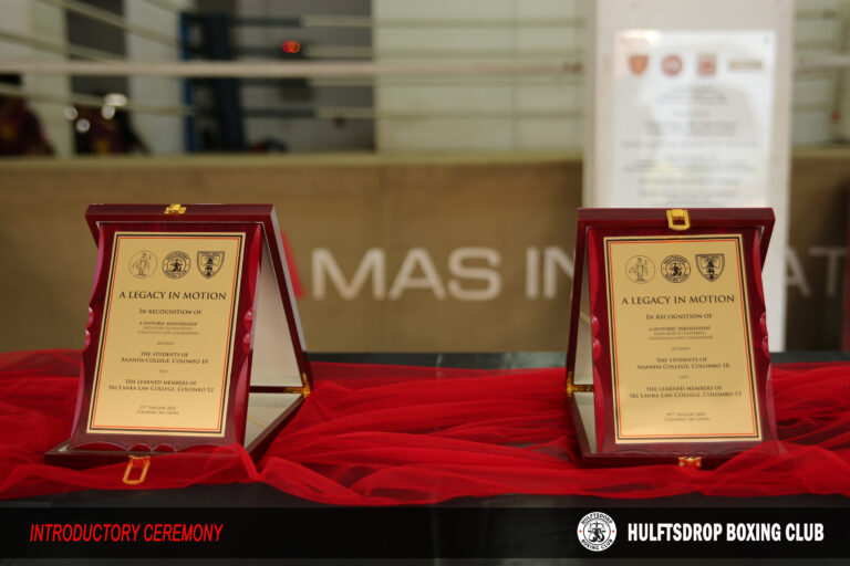 Home ananda college and sri lanka law college boxing ceremony