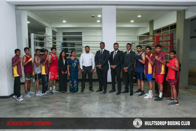 Home team ananda college boxing
